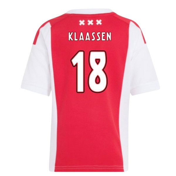 2026 2027 Ajax Little Mini Kit Home Boys Apparel (Klaassen 18)-ProGear Kits